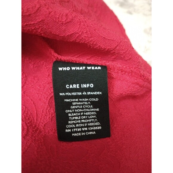 Who What Wear Baby Doll Style Dress Puff Sleeve Size XL - Picture 7 of 9